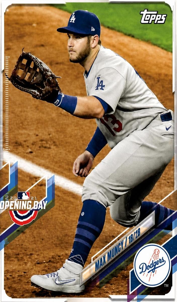 Max Muncy 2021 topps