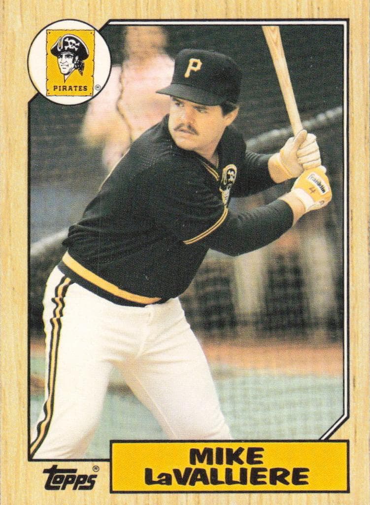 Mike LaValliere 1987 topps