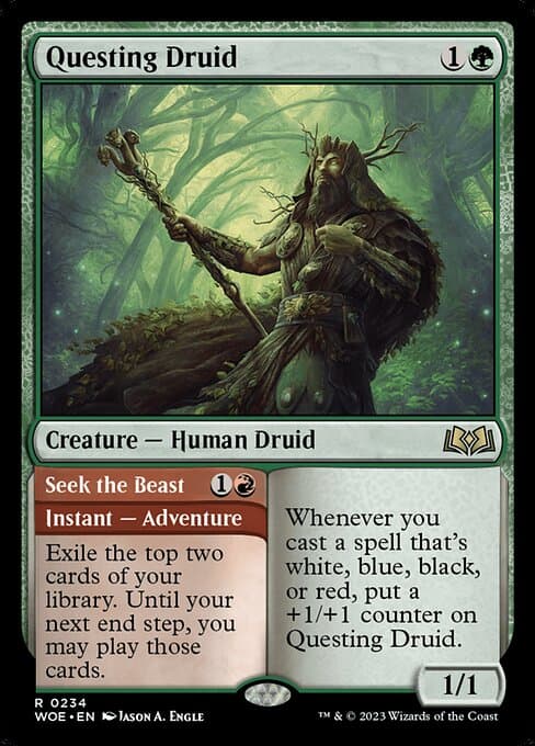 Questing Druid // Seek The Beast #234