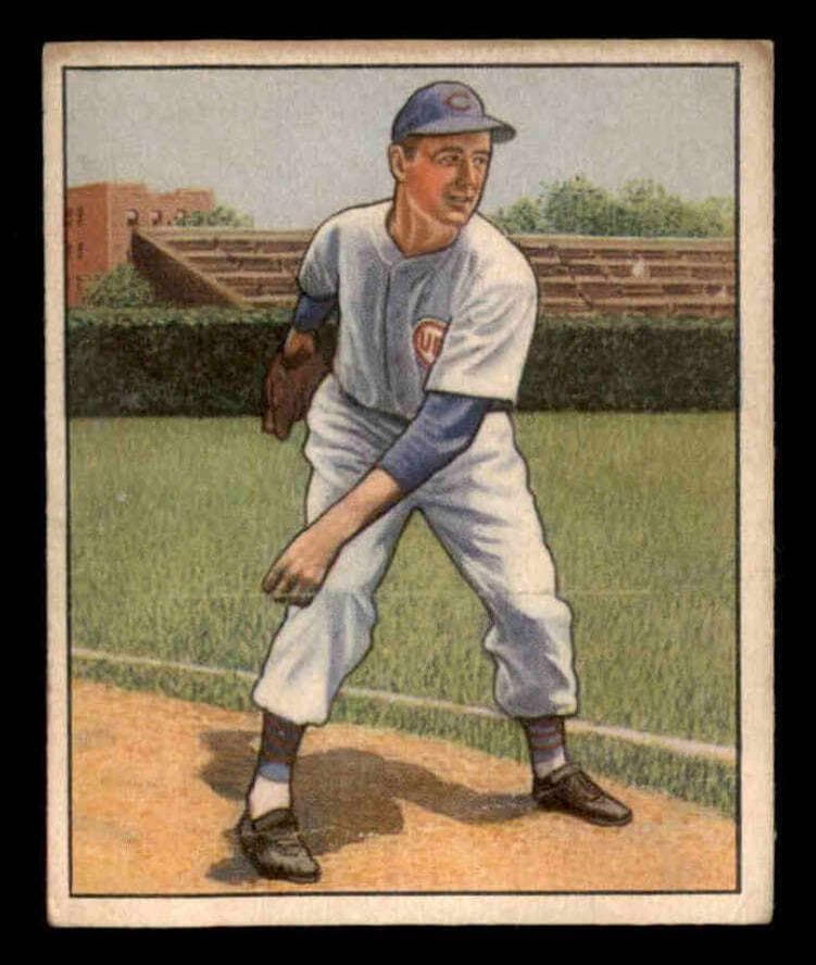 Johnny Schmitz 1950 bowman Bowman