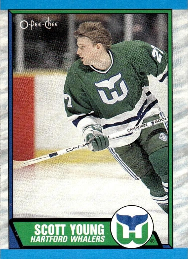 Scott Young trading card