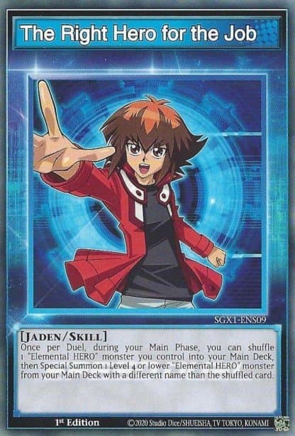 The Right Hero for the Job 2022 Yu-Gi-Oh! Speed Duel GX: Duel Academy Box