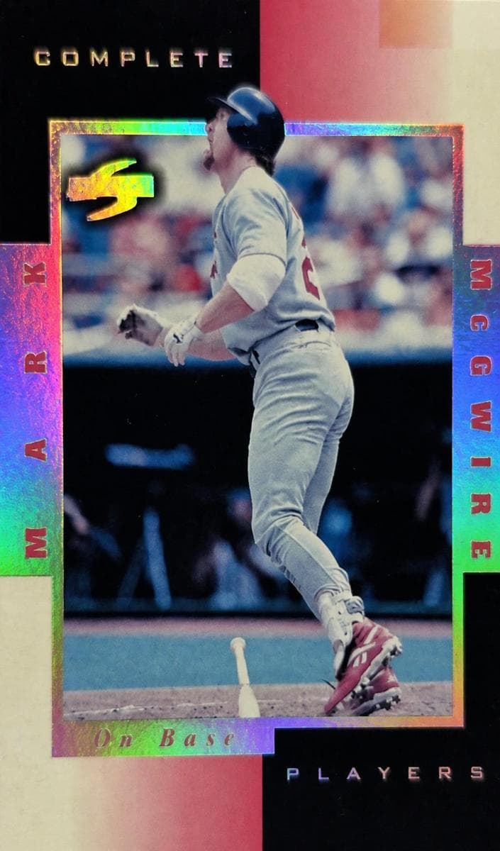 Mark McGwire 1998 panini Score