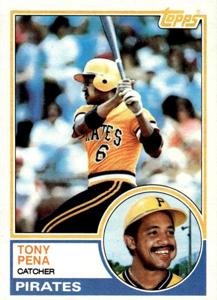 Tony Pena Jr. trading card