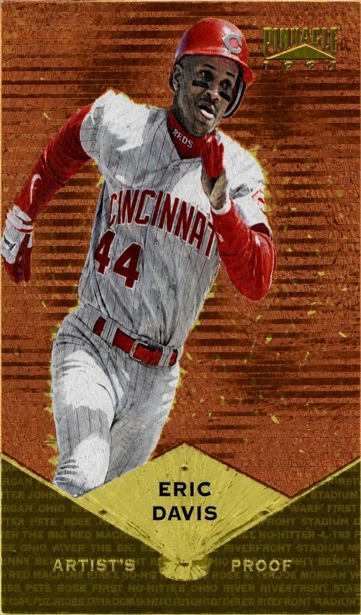 Eric Davis 1997 unknown Pinnacle