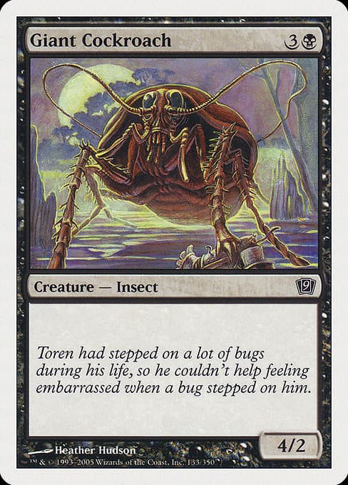 Giant Cockroach #135