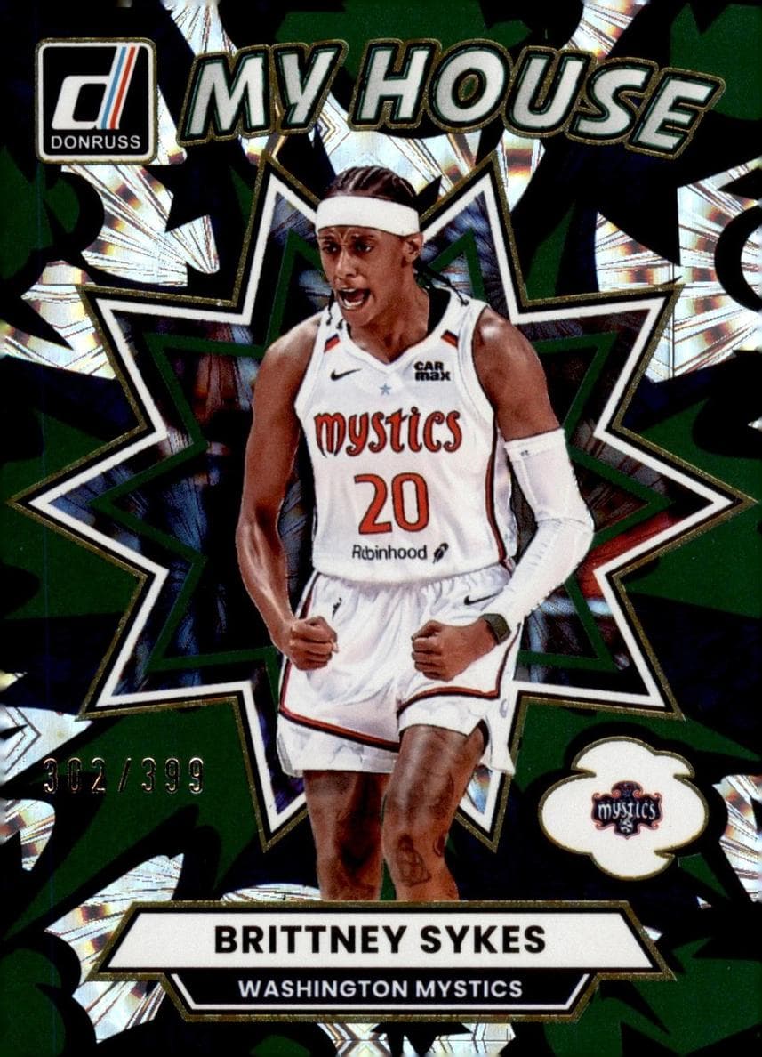 Brittney Sykes trading card