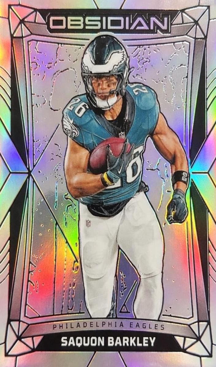 Saquon Barkley 2024 panini Obsidian