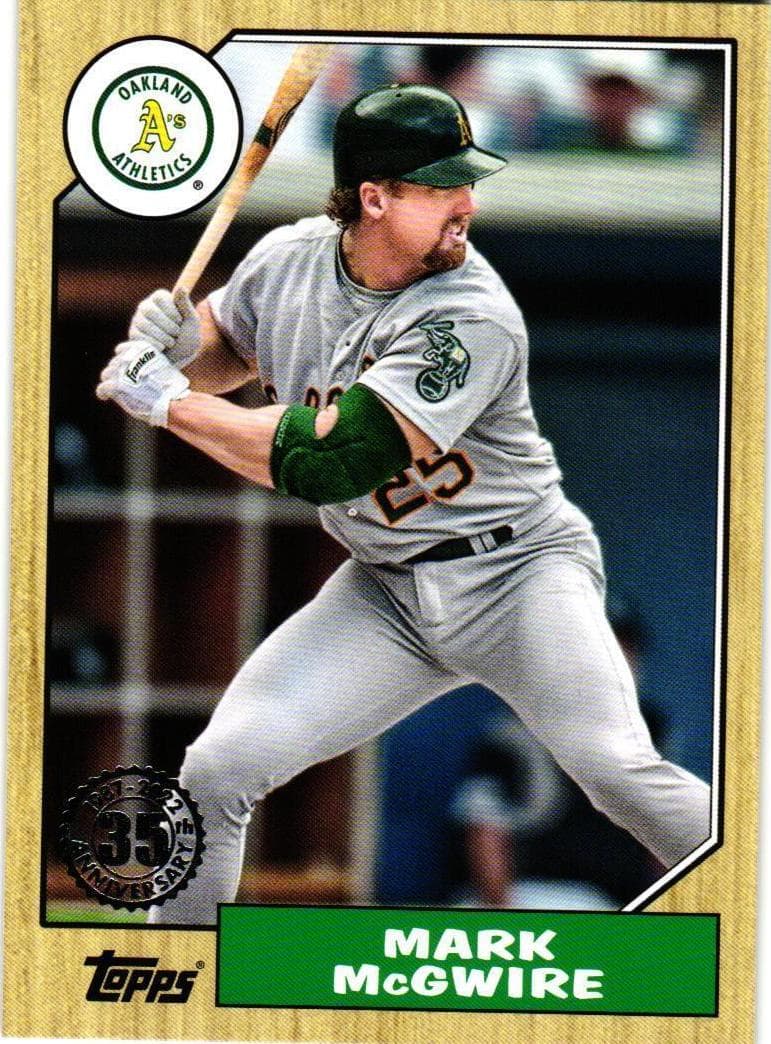 Mark McGwire 2022 topps Topps