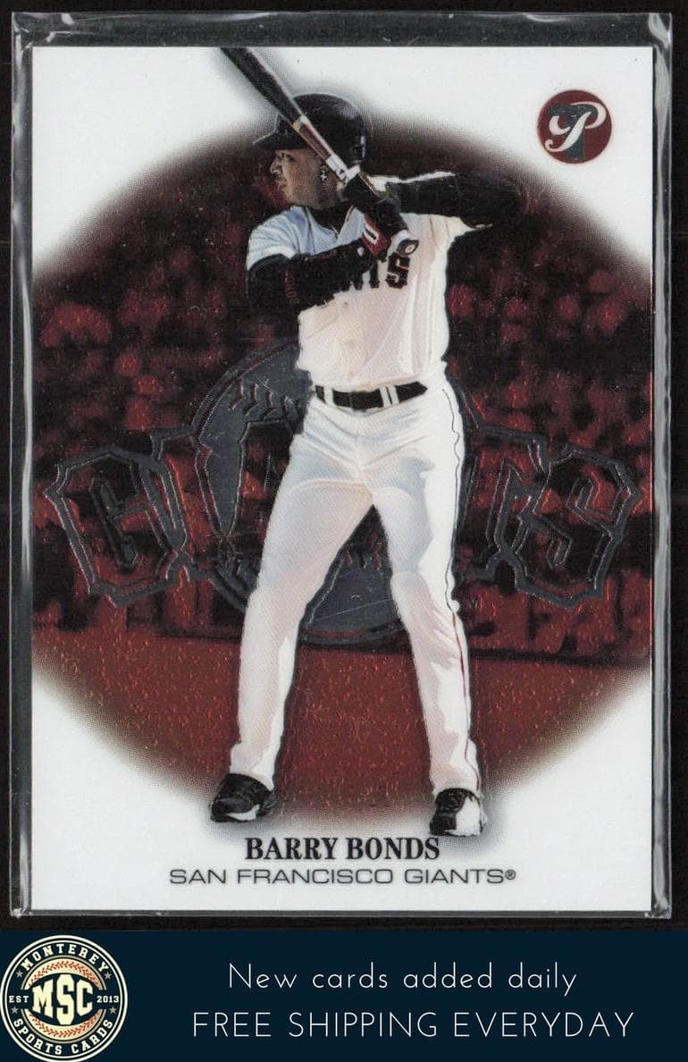 Barry Bonds 2002 topps Pristine