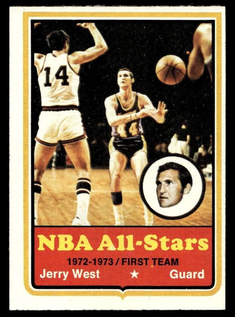 Jerry West 1973 topps Topps