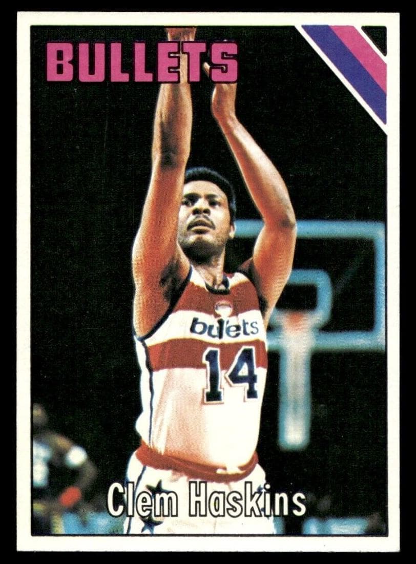 Clem Haskins 1975 topps Topps