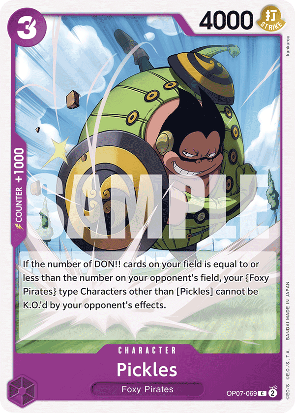 Pickles 2024 One Piece Japanese 500 Years in the Future
