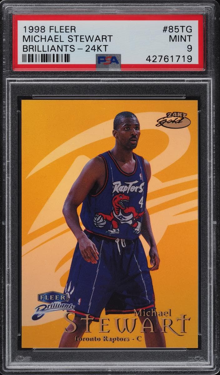 Michael Stewart 1998 fleer