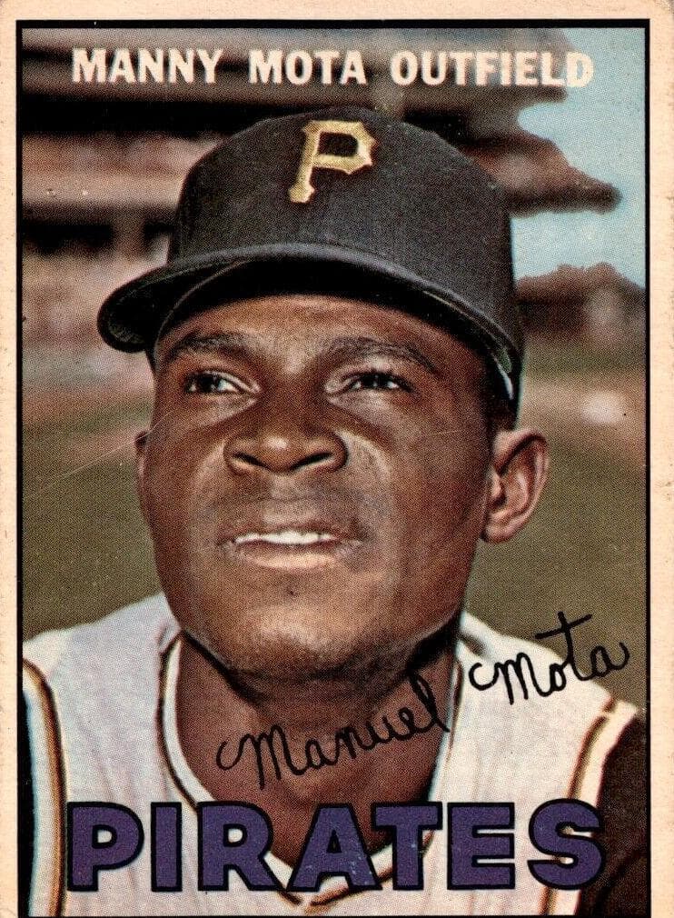 Manny Mota 1967 topps Topps