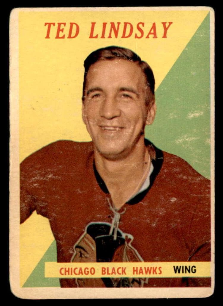 Ted Lindsay 1958 topps Topps