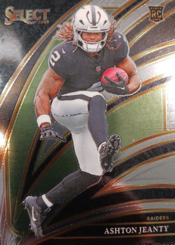 Ashton Jeanty 2025 panini Select Club Level