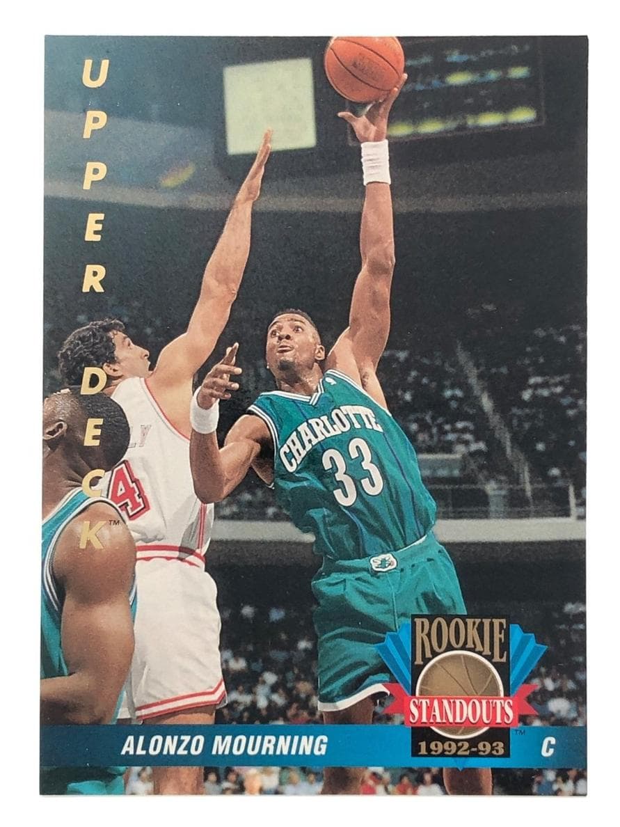 Alonzo Mourning 1992 upper-deck Upper Deck