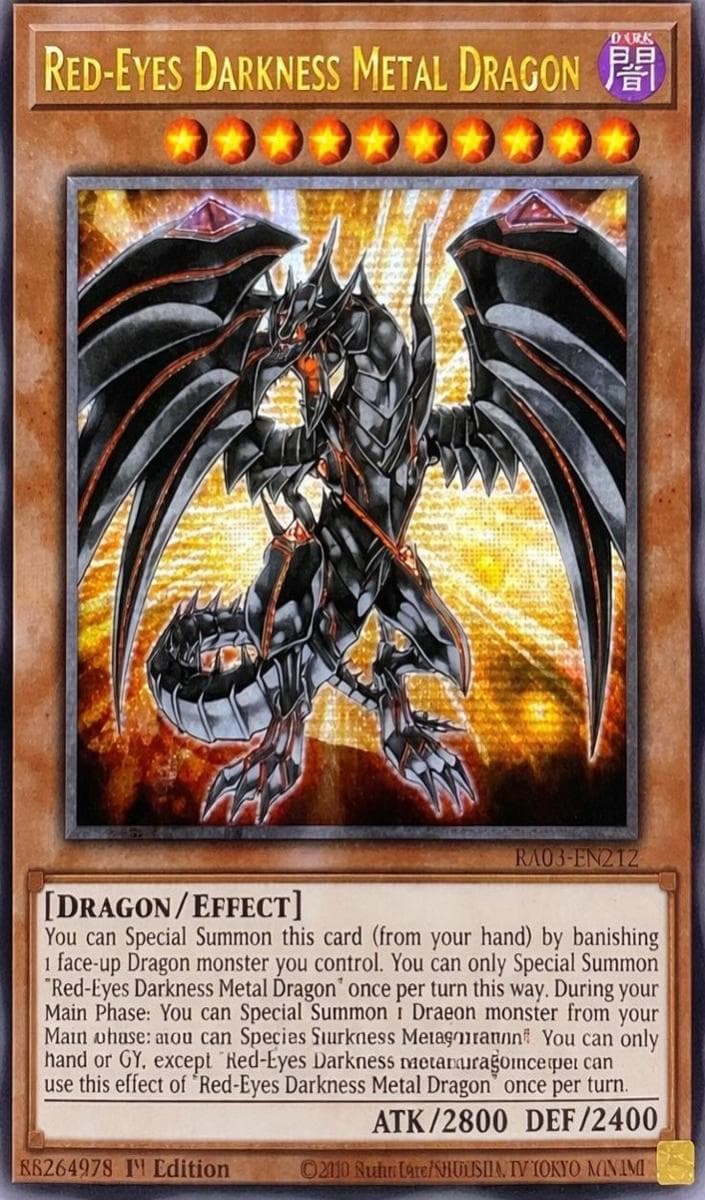 Red-Eyes Darkness Metal Dragon 2024 Yu-Gi-Oh!