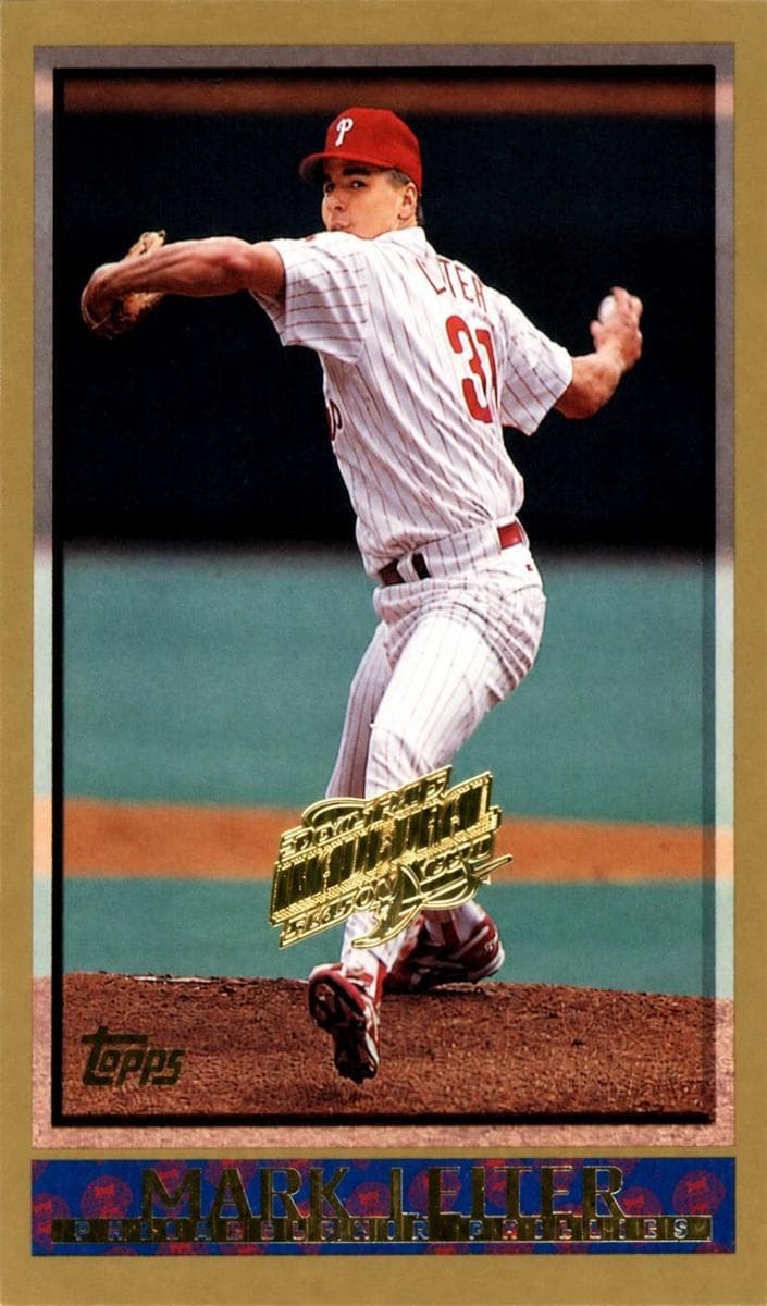 Mark Leiter 1998 topps Topps Chrome