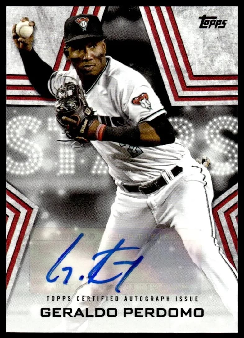 Geraldo Perdomo 2023 topps Topps
