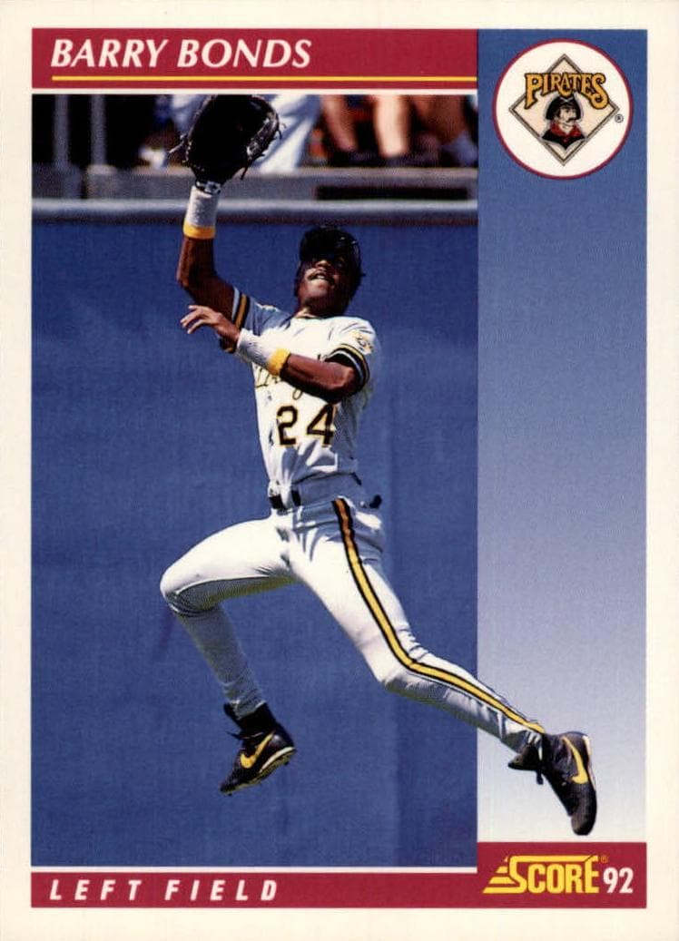 Barry Bonds 1992 panini