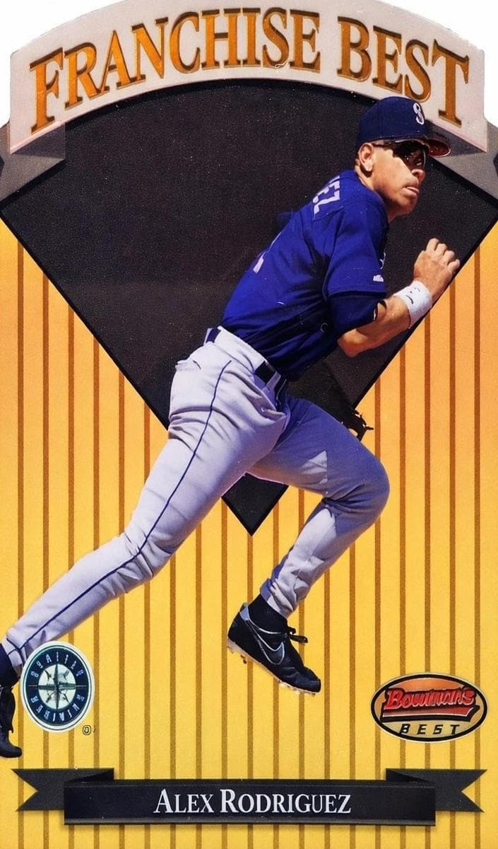 Alex Rodriguez 1999 bowman