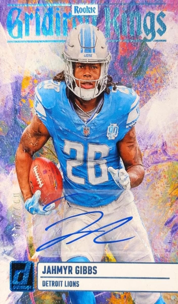 Jahmyr Gibbs 2023 panini Panini Donruss