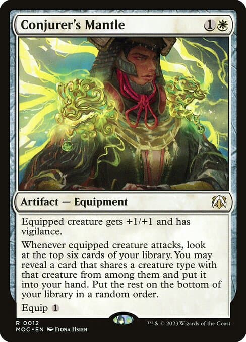 Conjurer's Mantle 2023 Magic: The Gathering March of the Machine Commander