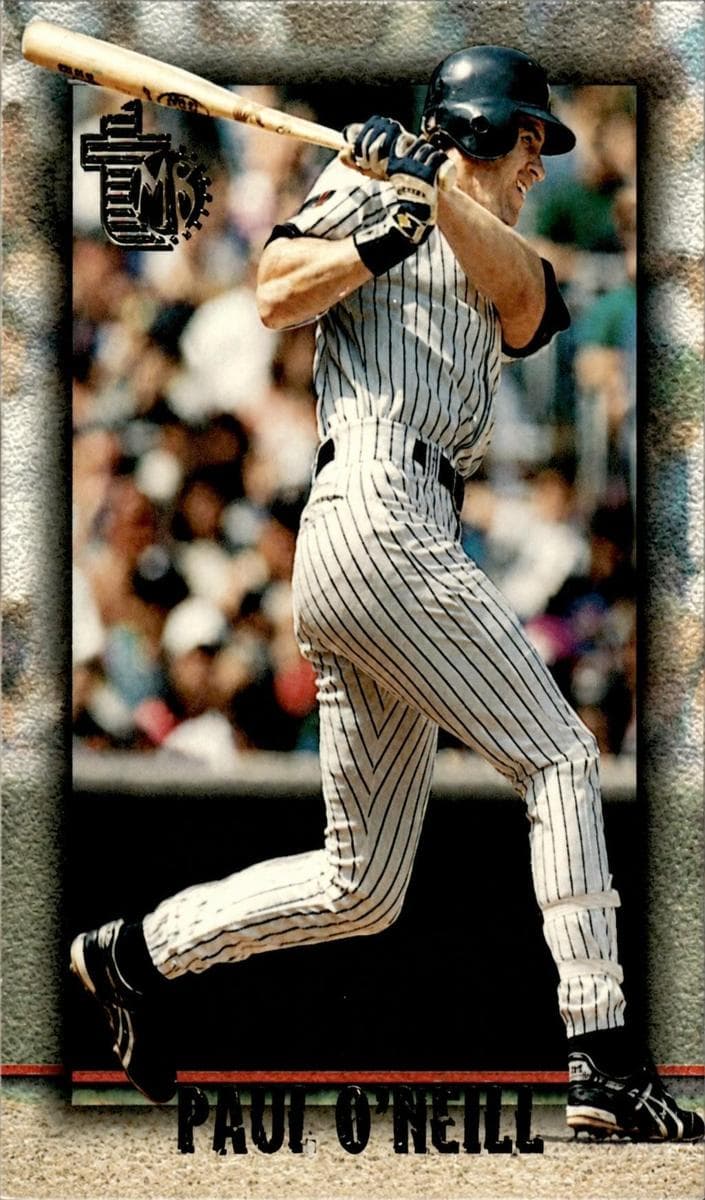 Paul O'Neill 1995 topps Embossed