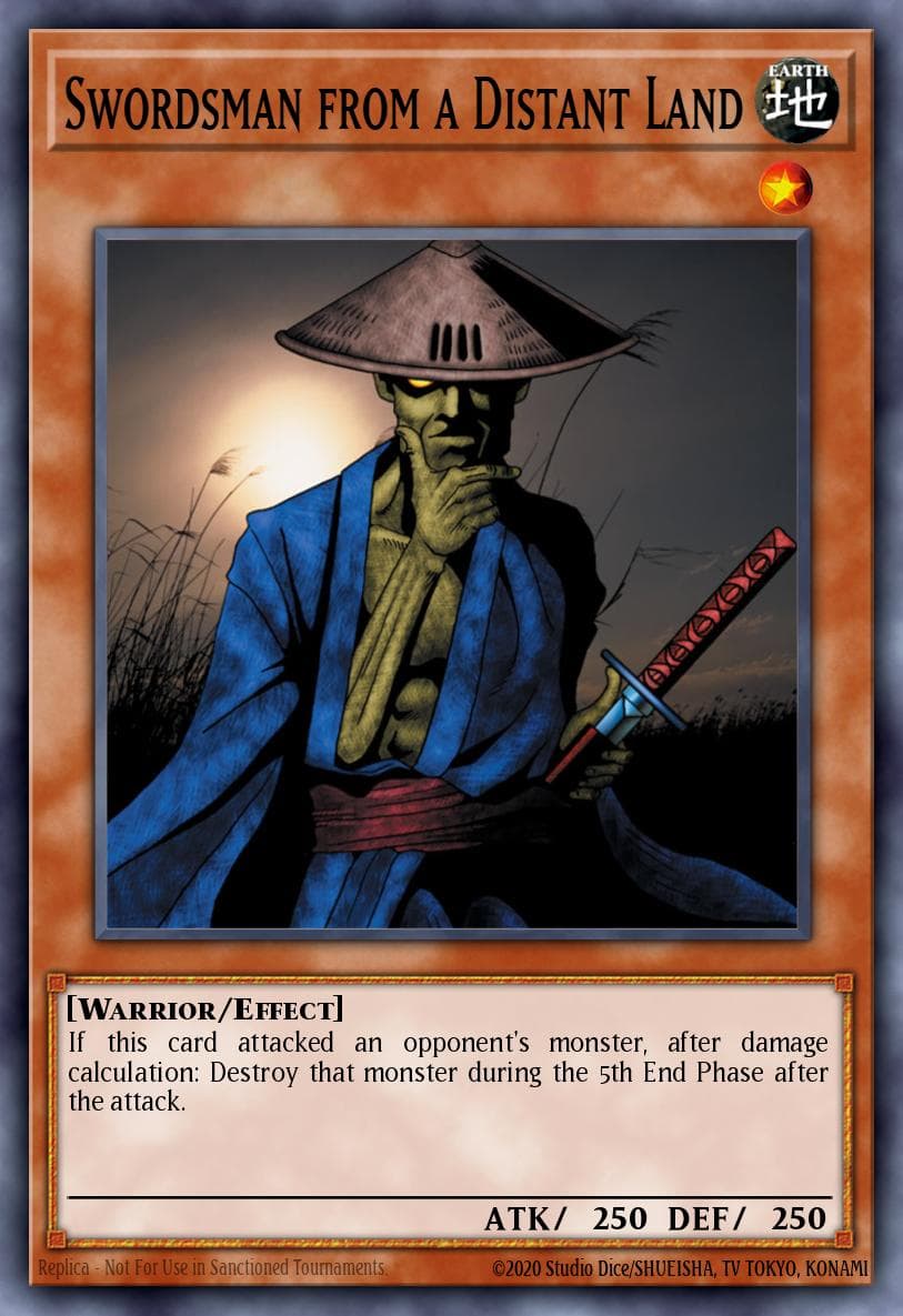 Swordsman from a Distant Land 2014 Yu-Gi-Oh! Legacy of the Valiant