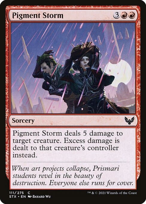 Pigment Storm 2021 Magic: The Gathering Strixhaven School of Mages