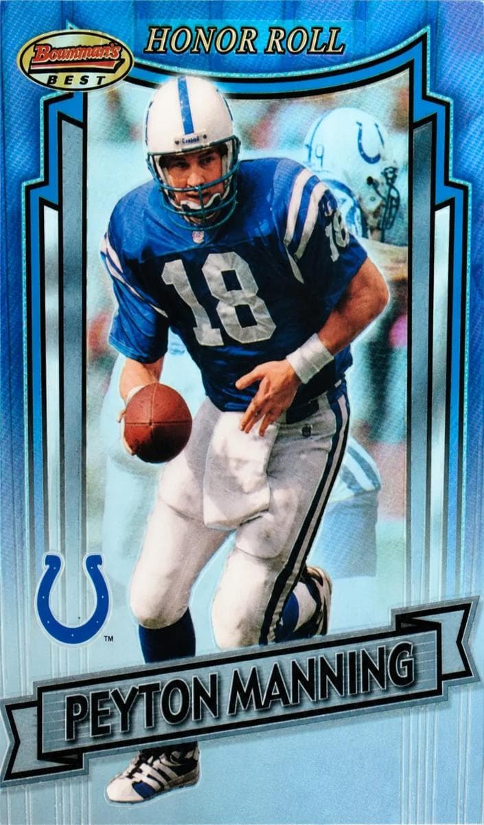 Peyton Manning 1999 bowman Bowman's Best