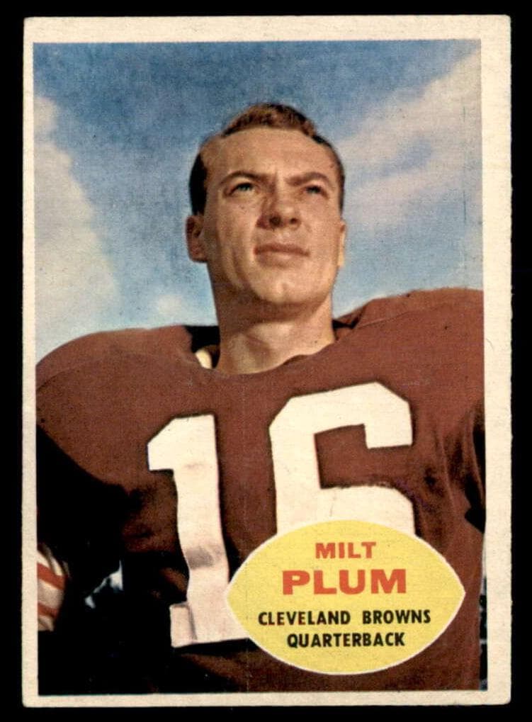 Milt Plum 1960 topps