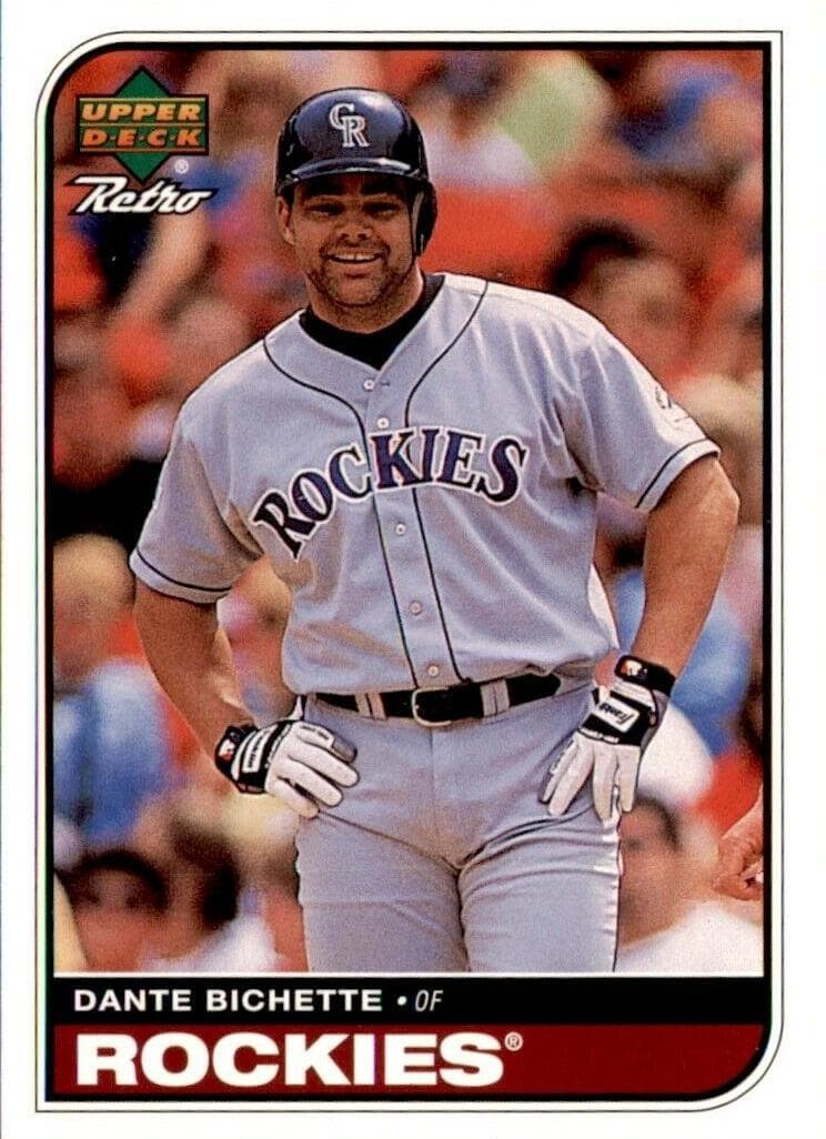 Dante Bichette 1998 upper-deck Upper Deck Retro