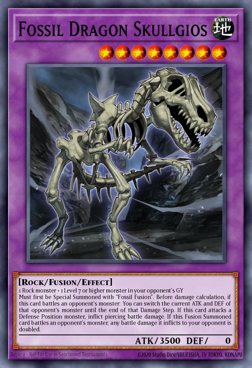 Fossil Dragon Skullgios #BLAR-EN009