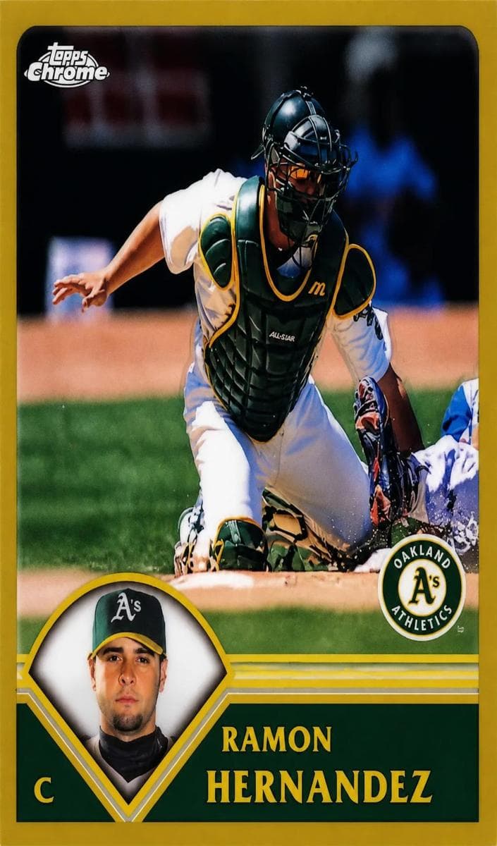 Ramon Hernandez 2003 topps Topps Chrome