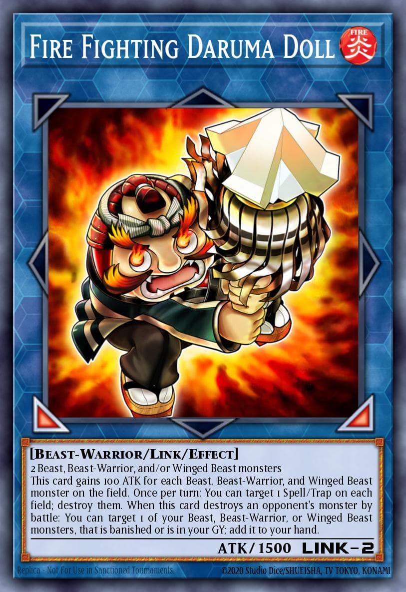 Fire Fighting Daruma Doll 2019 Yu-Gi-Oh! 2019 Gold Sarcophagus Tin Mega Pack