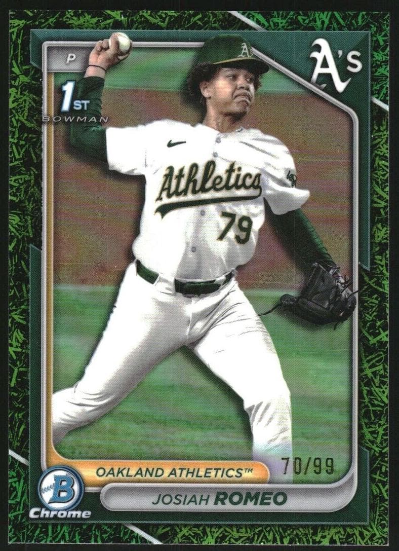 Josiah Romeo trading card