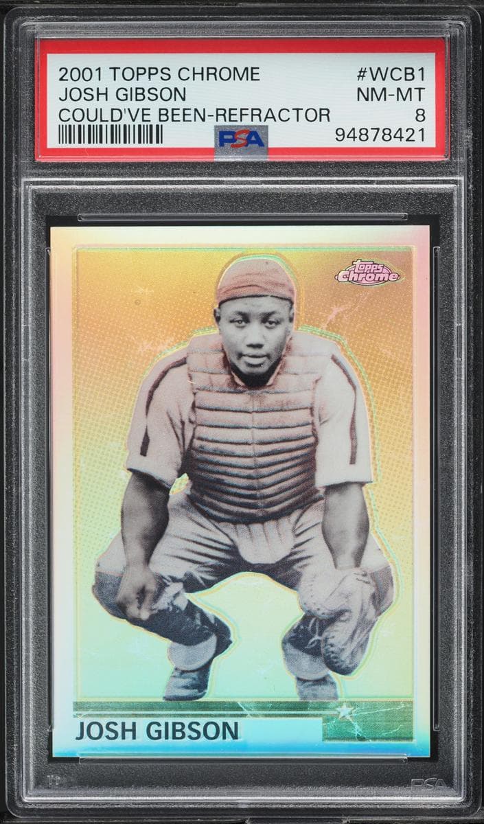 Josh Gibson 2001 topps Topps Chrome
