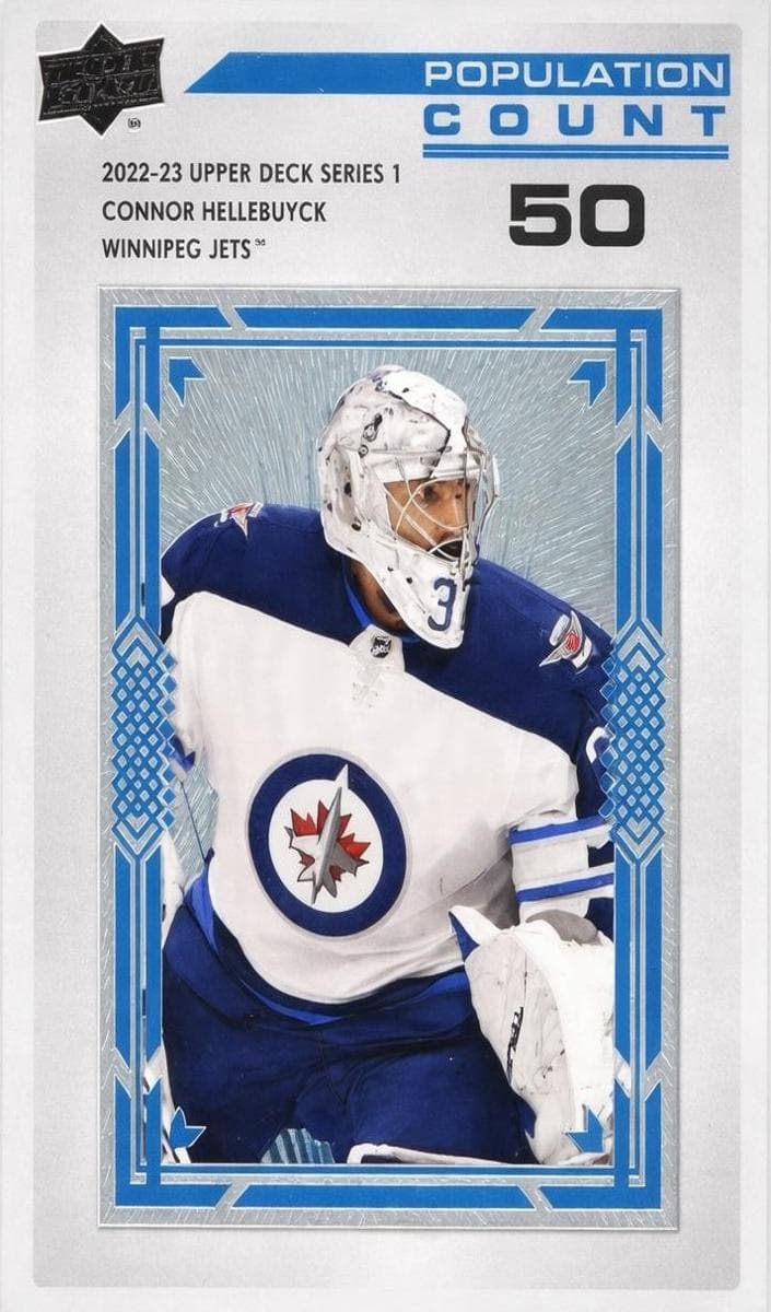 Connor Hellebuyck 2022 upper-deck