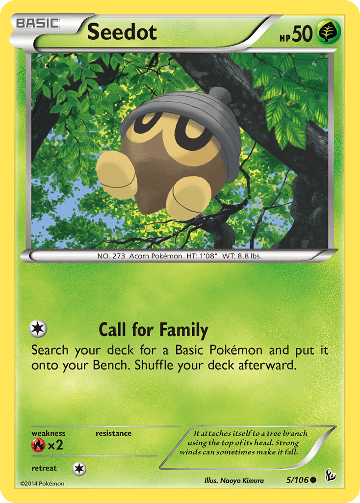 Seedot 2014 Pokemon Flashfire