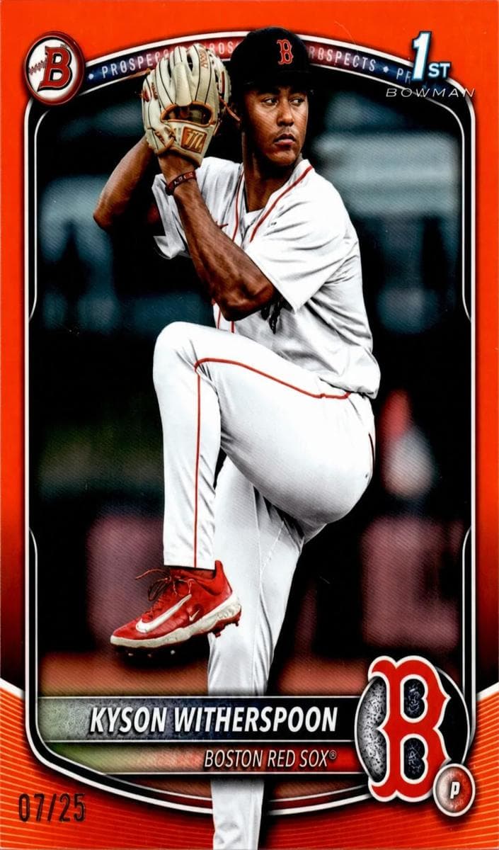 Kyson Witherspoon trading card