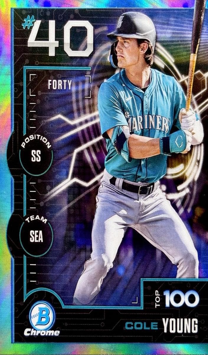 Cole Young 2025 bowman Bowman