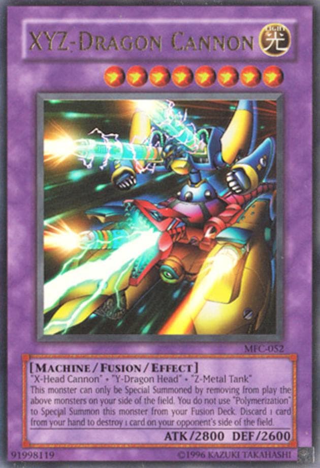 XYZ-Dragon Cannon 2003 Yu-Gi-Oh!