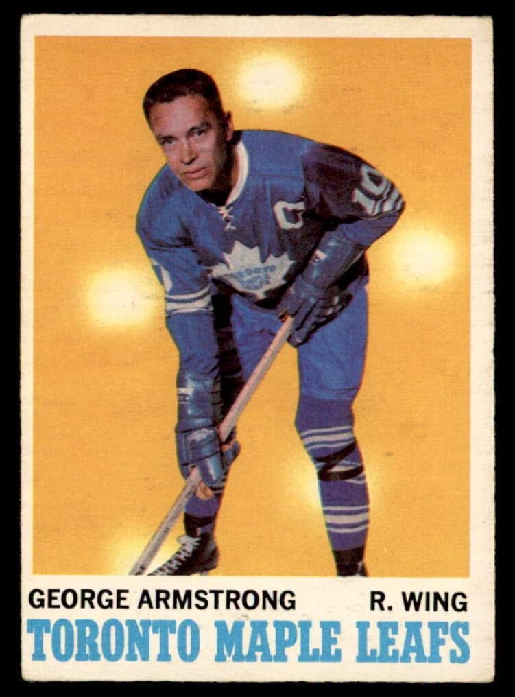 George Armstrong 1970 topps