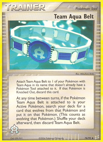 Team Aqua Belt #71