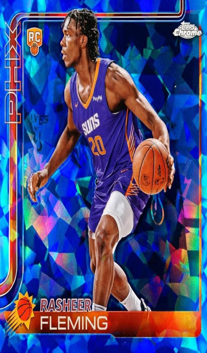 Rasheer Fleming trading card