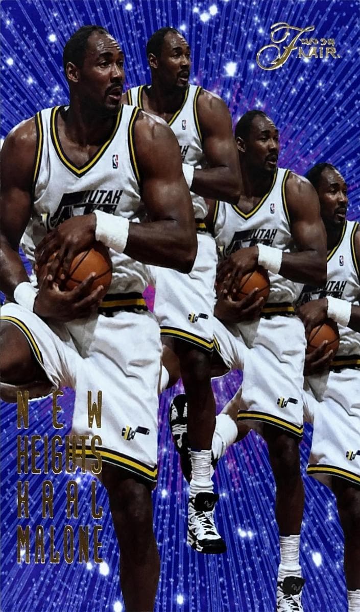 Karl Malone 1995 unknown Flair