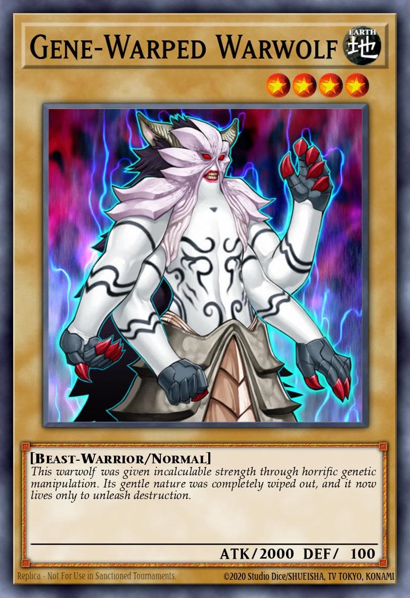 Gene-Warped Warwolf #DEM1-EN004